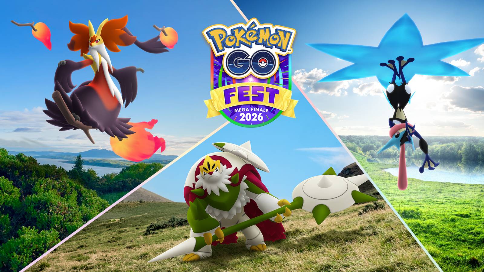 Pokémon Go 'Mega Ascension' choose a path — Mega Chesnaught, Mega Delphox or Mega Greninja?