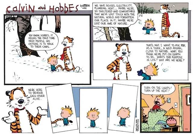 Calvin and Hobbes Nature
