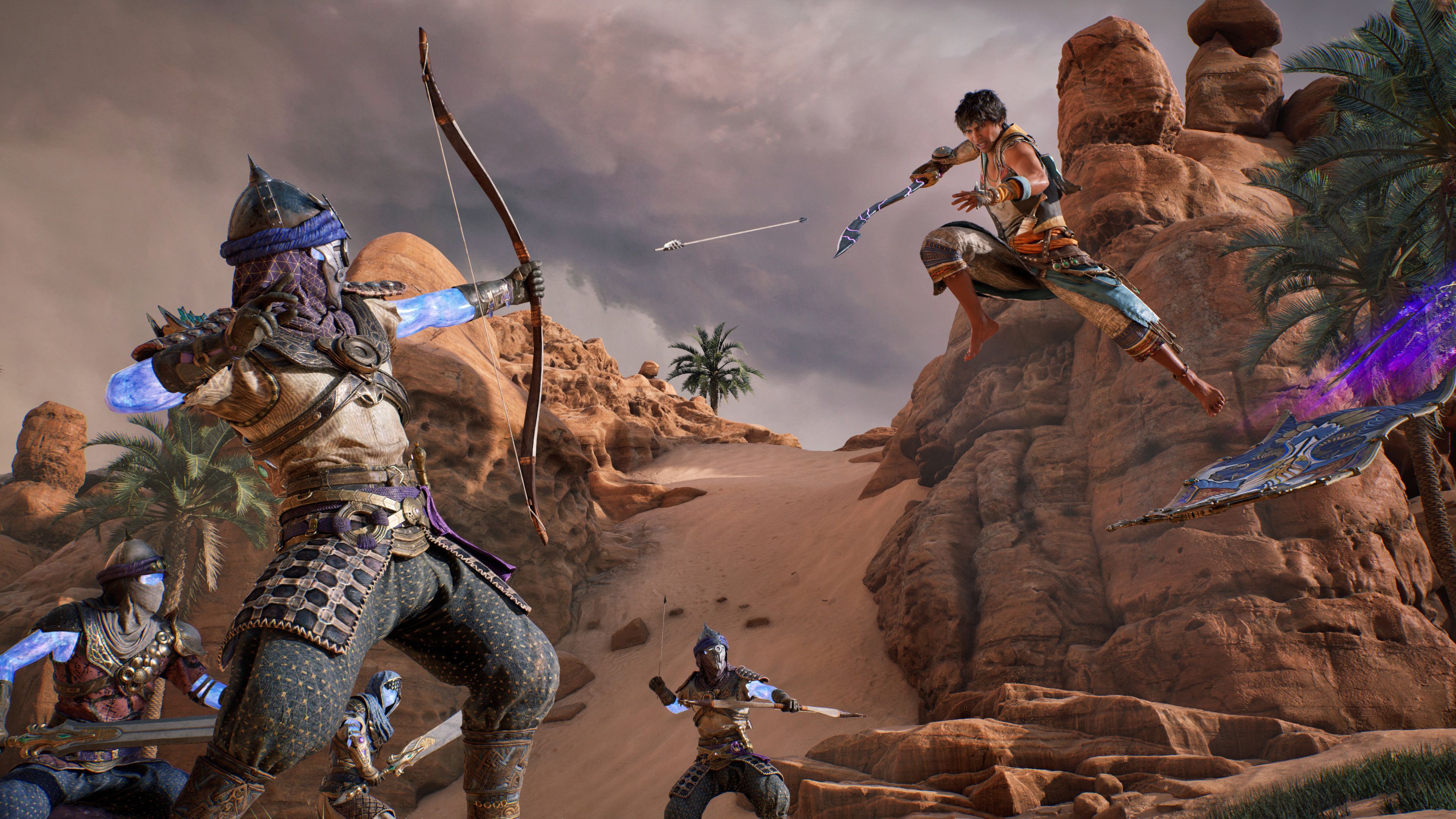 Combat in 1001: Threads of Mizan.