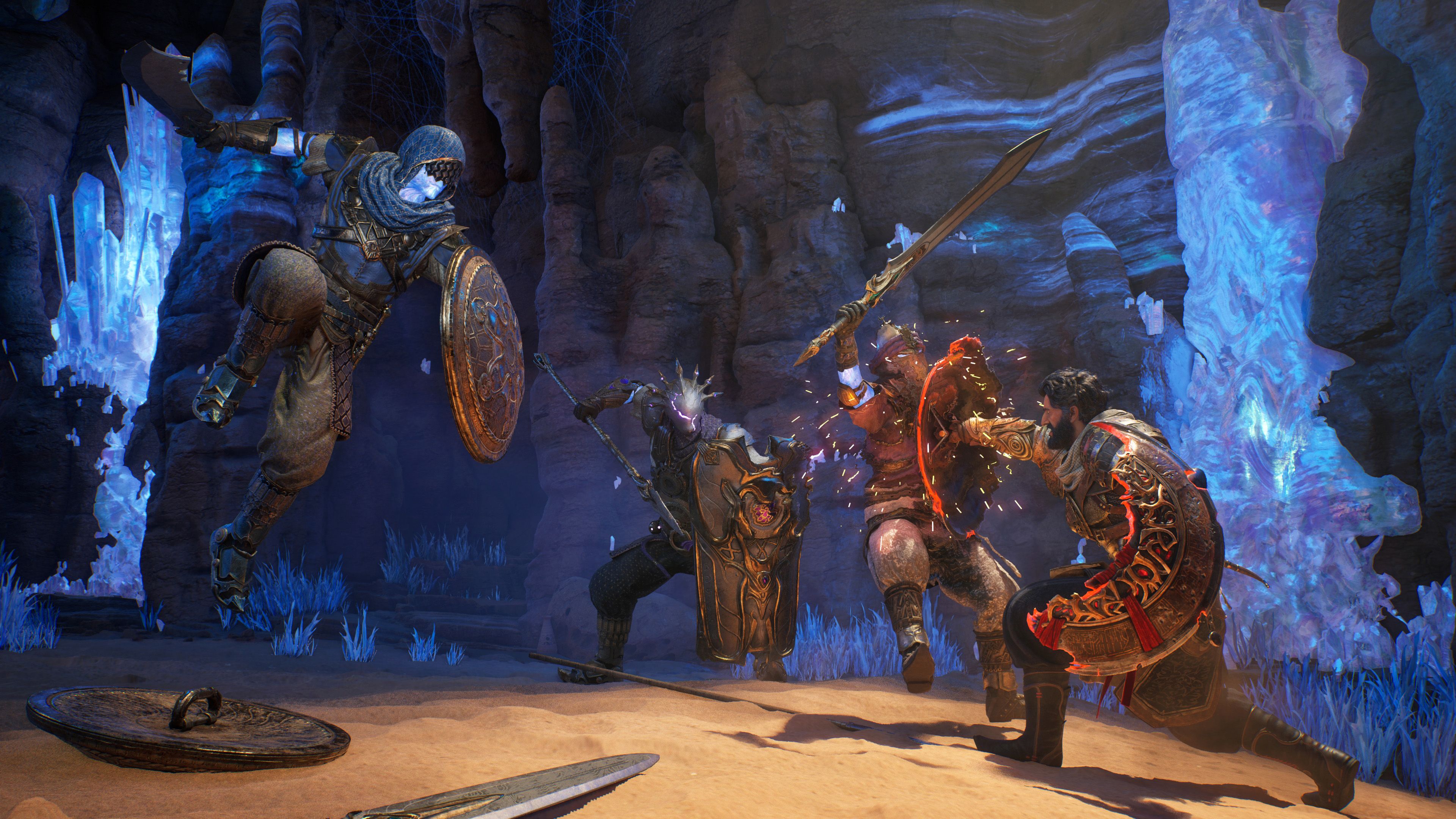 Combat in 1001: Threads of Mizan.