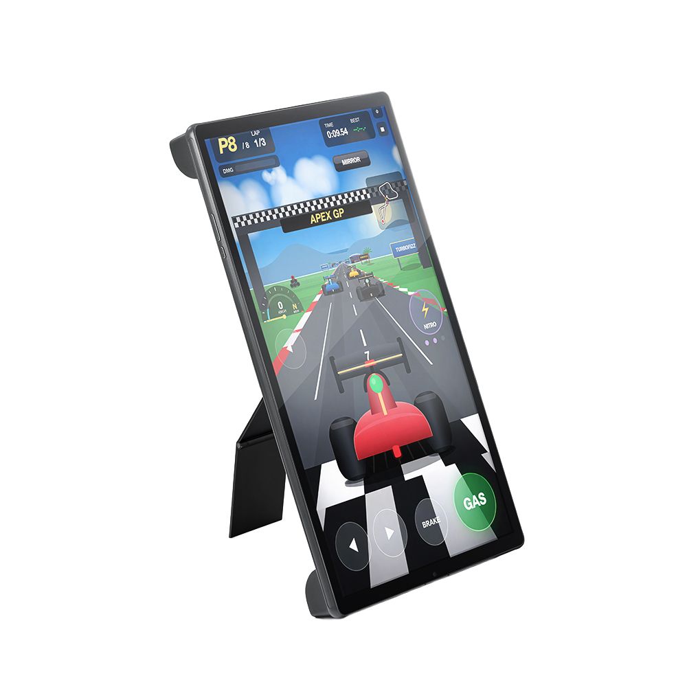 everboard tablet propped up vertical