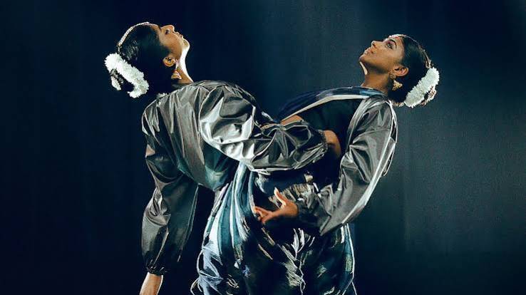 Two women dancing in Best of the Best