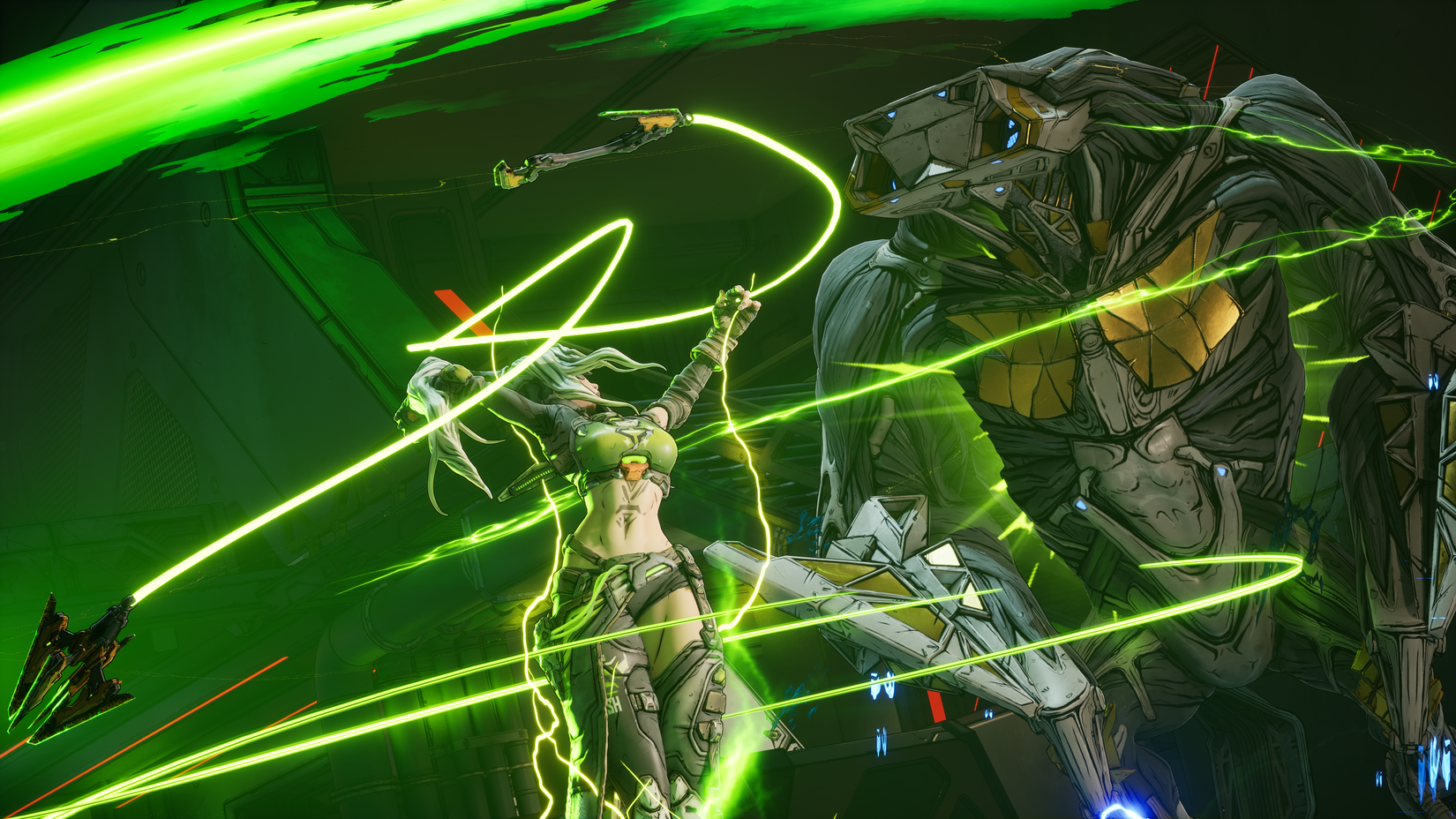 Loveless attacks an enemy in Borderlands 4.