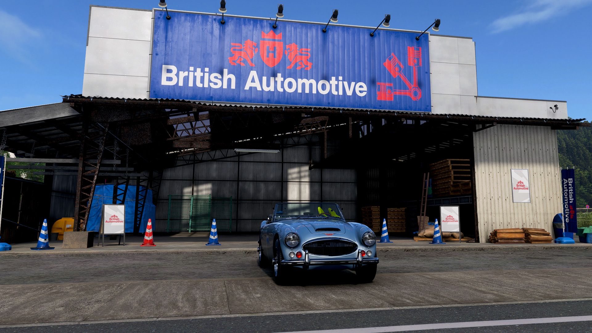Where to find the British Automotive Dealership in Forza Horizon 6