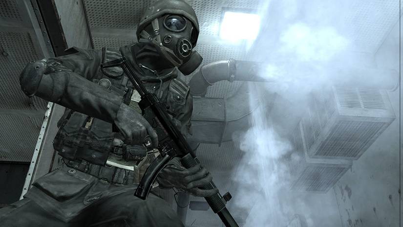 Screenshot from Infinity Ward's Call of Duty 4: Modern Warfare (2007)