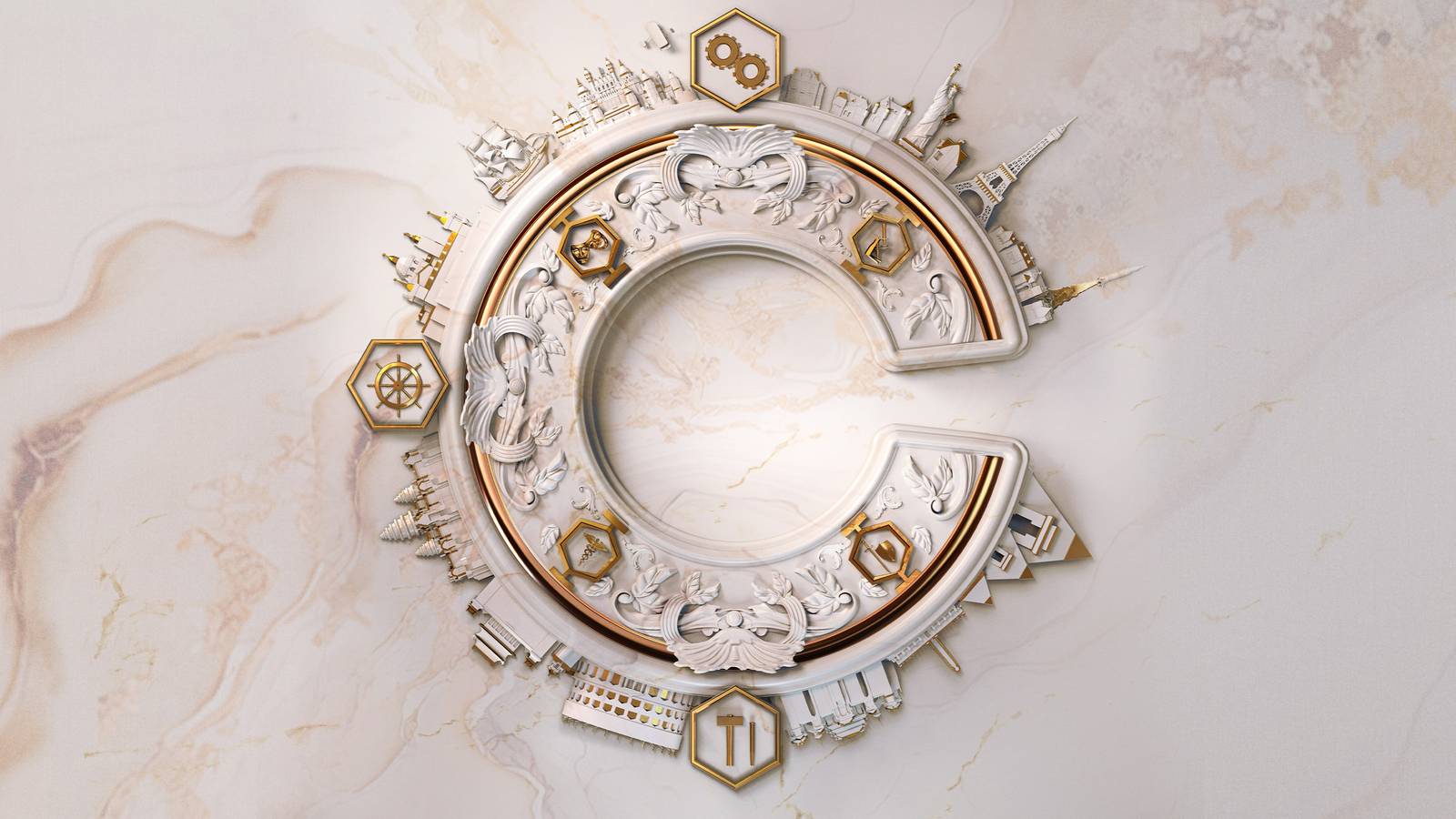 The logo for Sid Meier's Civilization 7