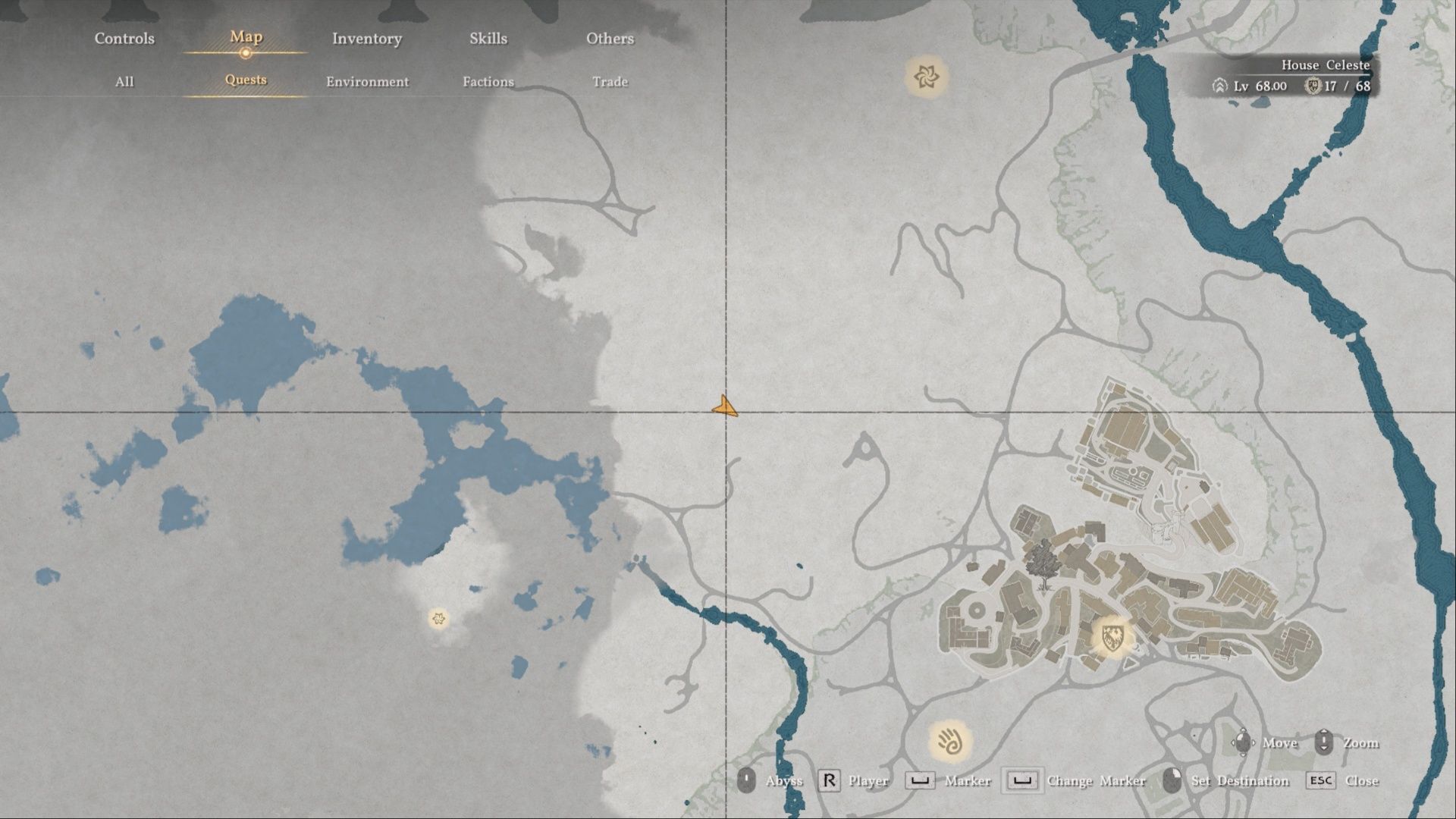 map of current location