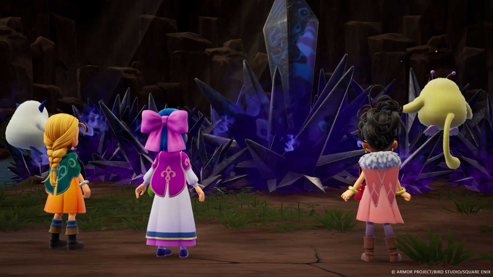 A scene from the forthcoming game Dragon Quest Monsters: The Withered World.