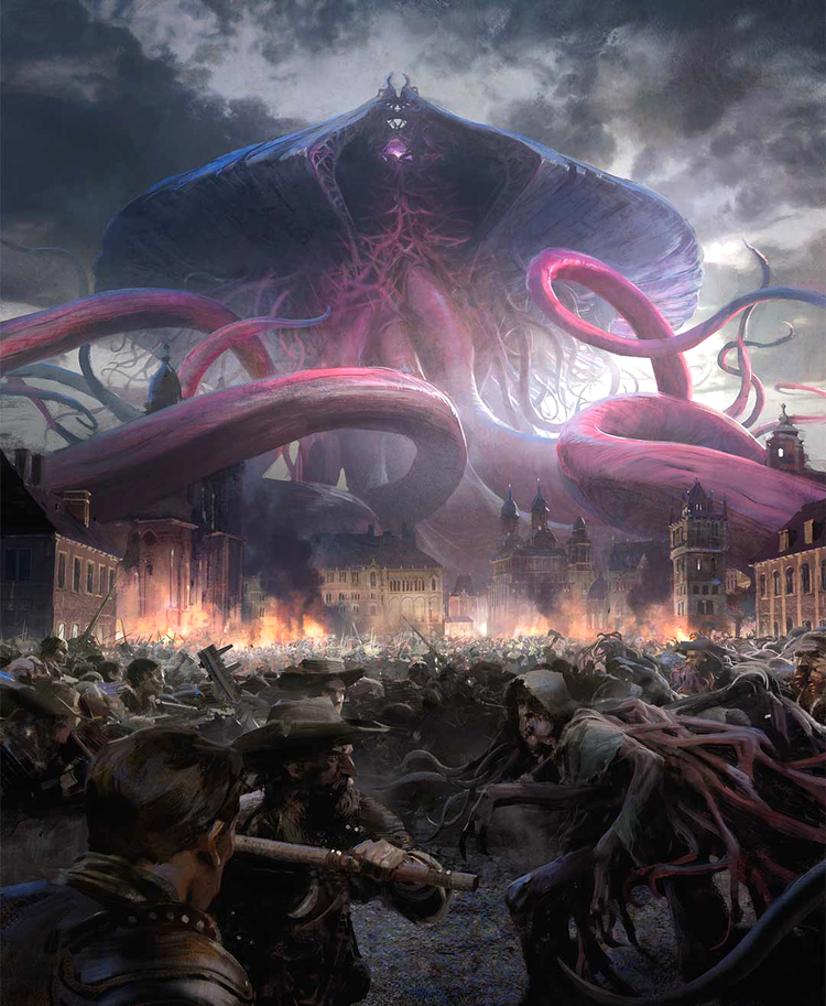 Emrakul, the Promised End - Art - Innistrad Remastered mtg