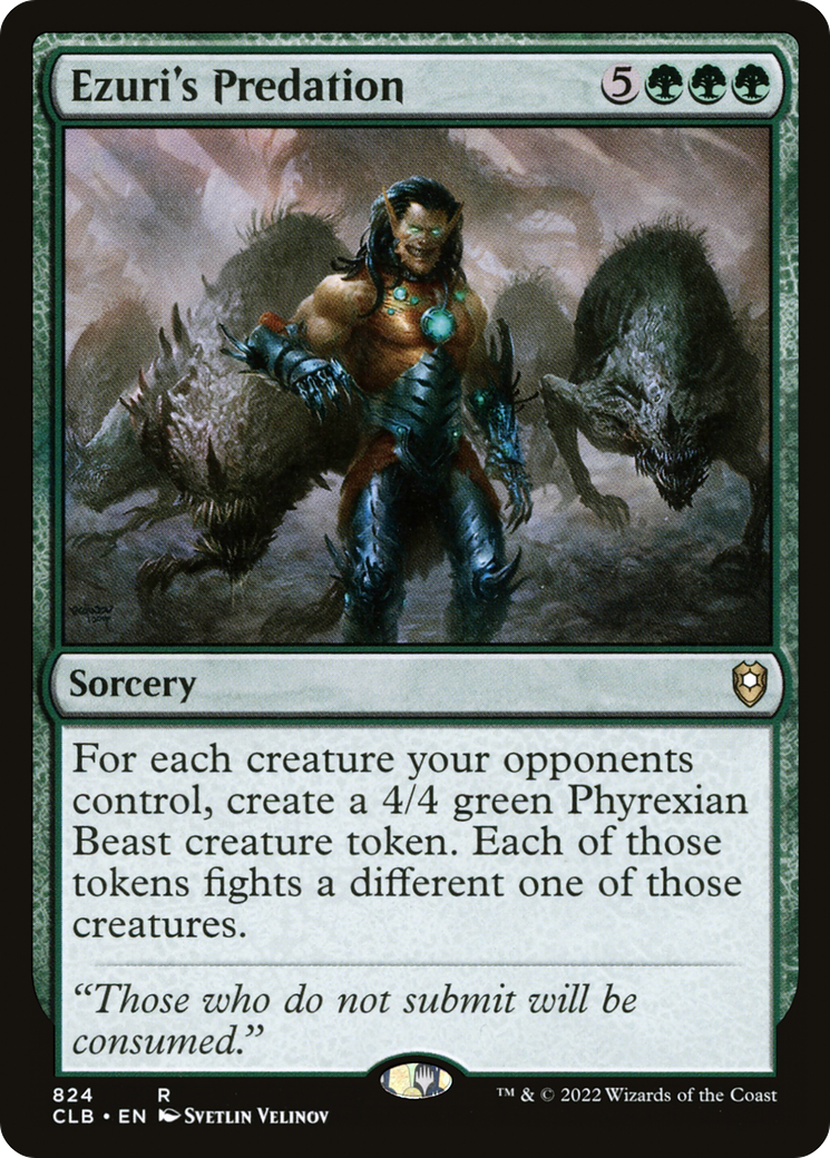 Ezuri's Predation - Commander Legends Battle for Baldur's Gate 824 (39dbfc25-f06e-4b5f-848f-6dd4cb72079e)