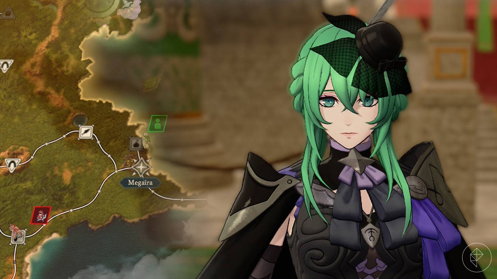  Fortune's Weave images showing Ninae and part of the world map