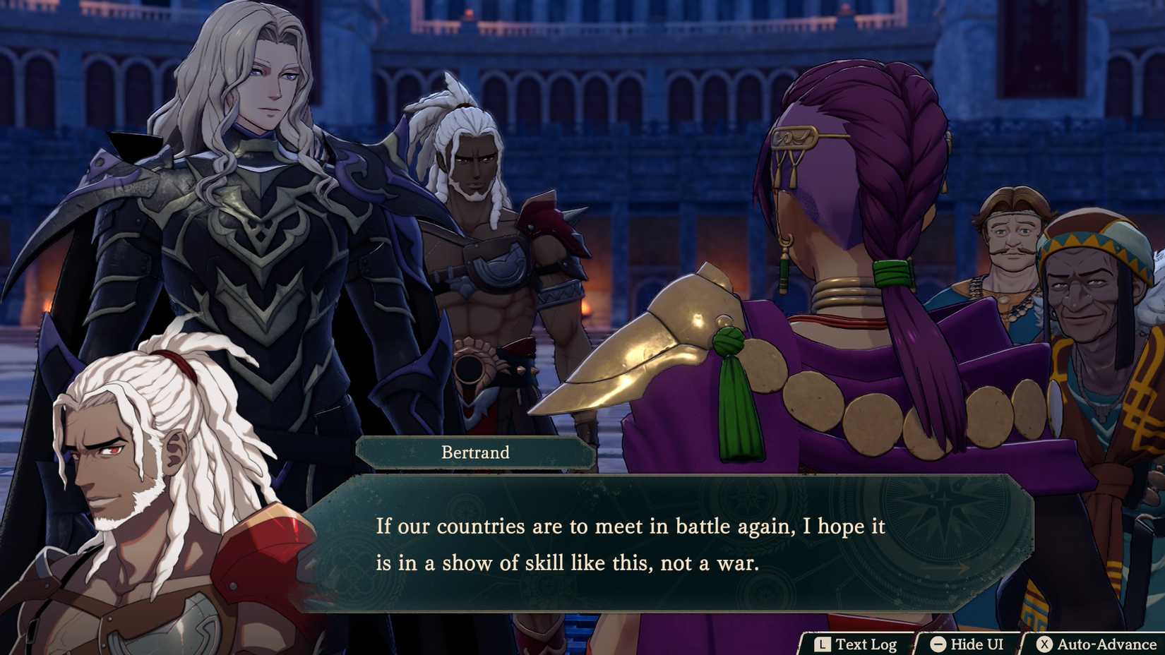 Bertrand's paralogue in Fire Emblem Fortune's Weave