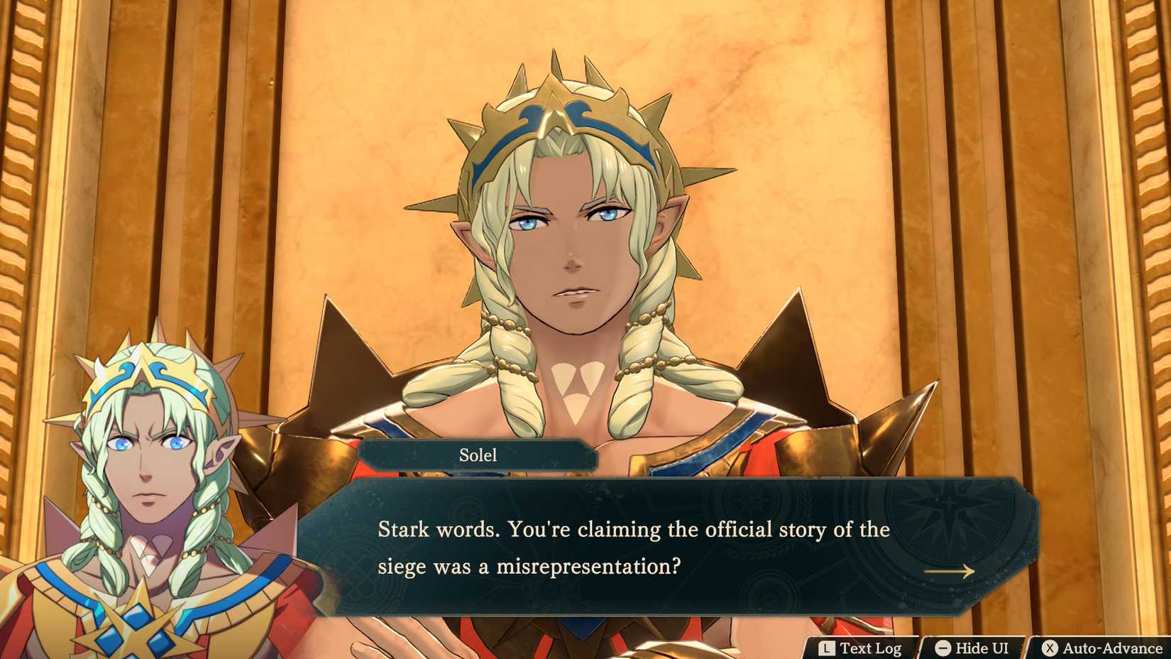 Solel in Fire Emblem Fortune's Weave
