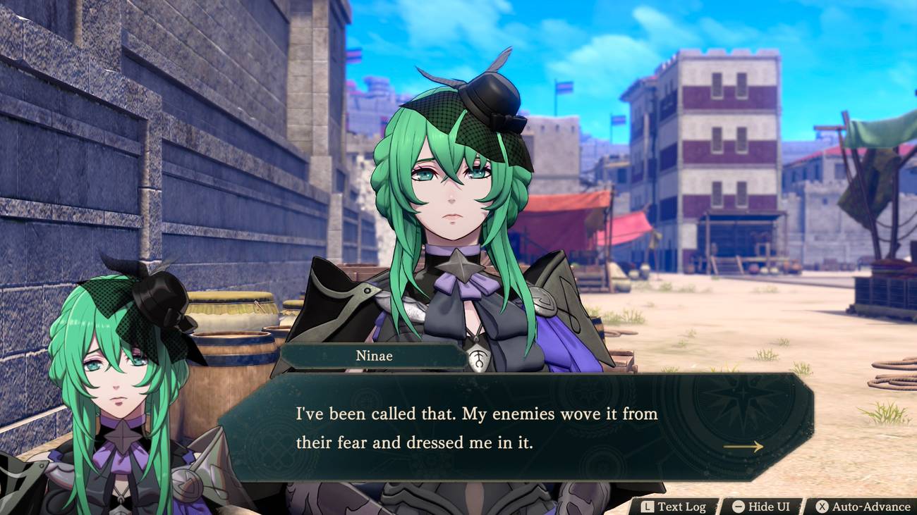 Ninae in Fire Emblem Fortune's Weave