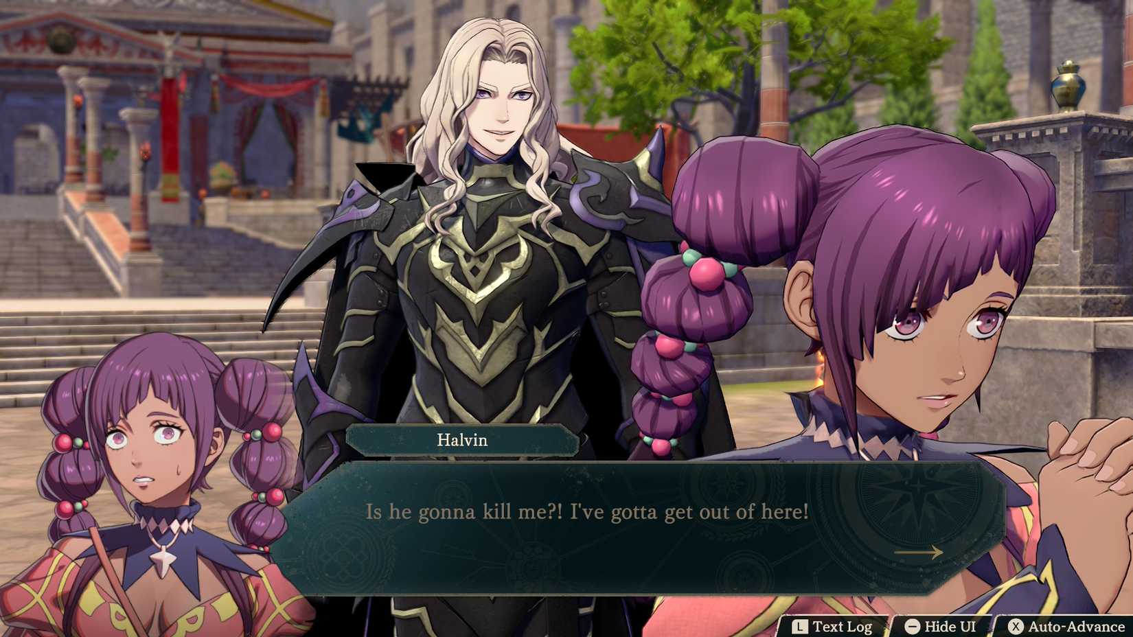 Halvin in Fire Emblem Fortune's Weave