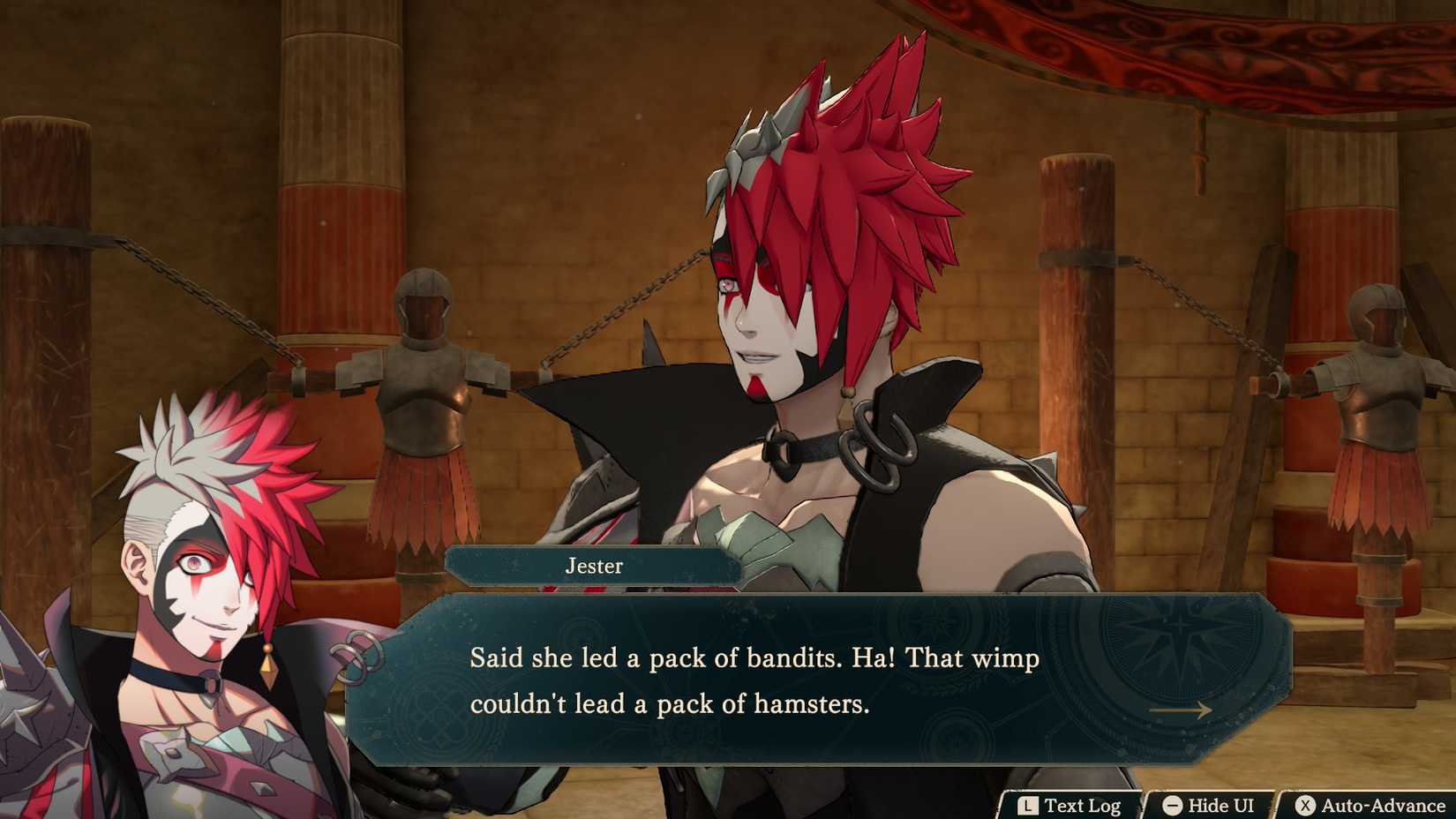 Jester in Fire Emblem Fortune's Weave