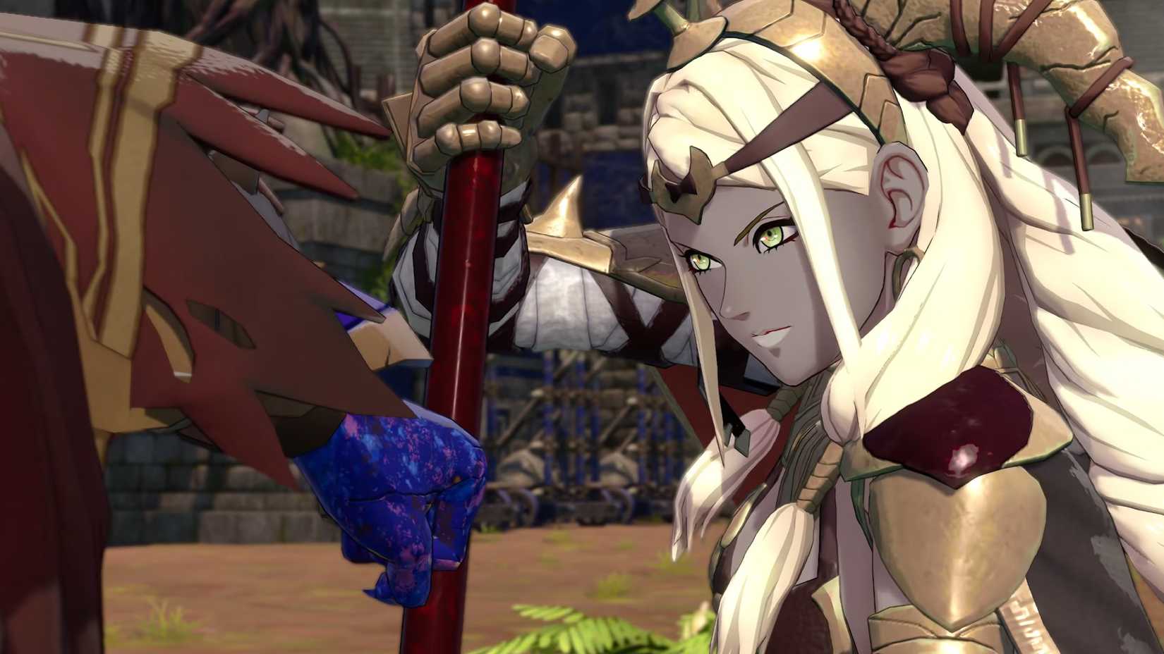 Characters clash in the forthcoming game Fire Emblem: Fortune's Weave.