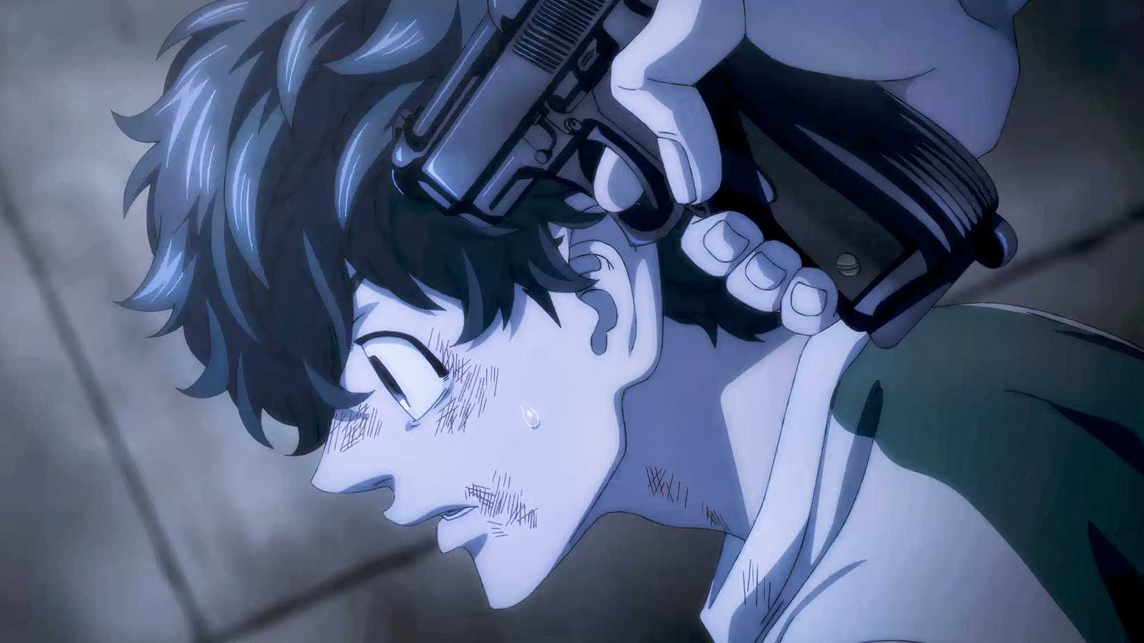 Someone is held at gunpoint in Tokyo Revengers