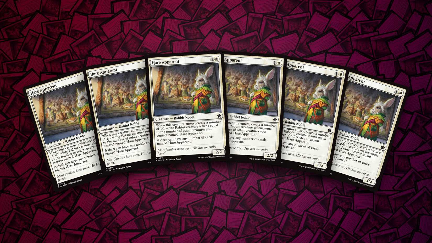 Hare Apparent Magic: The Gathering cards