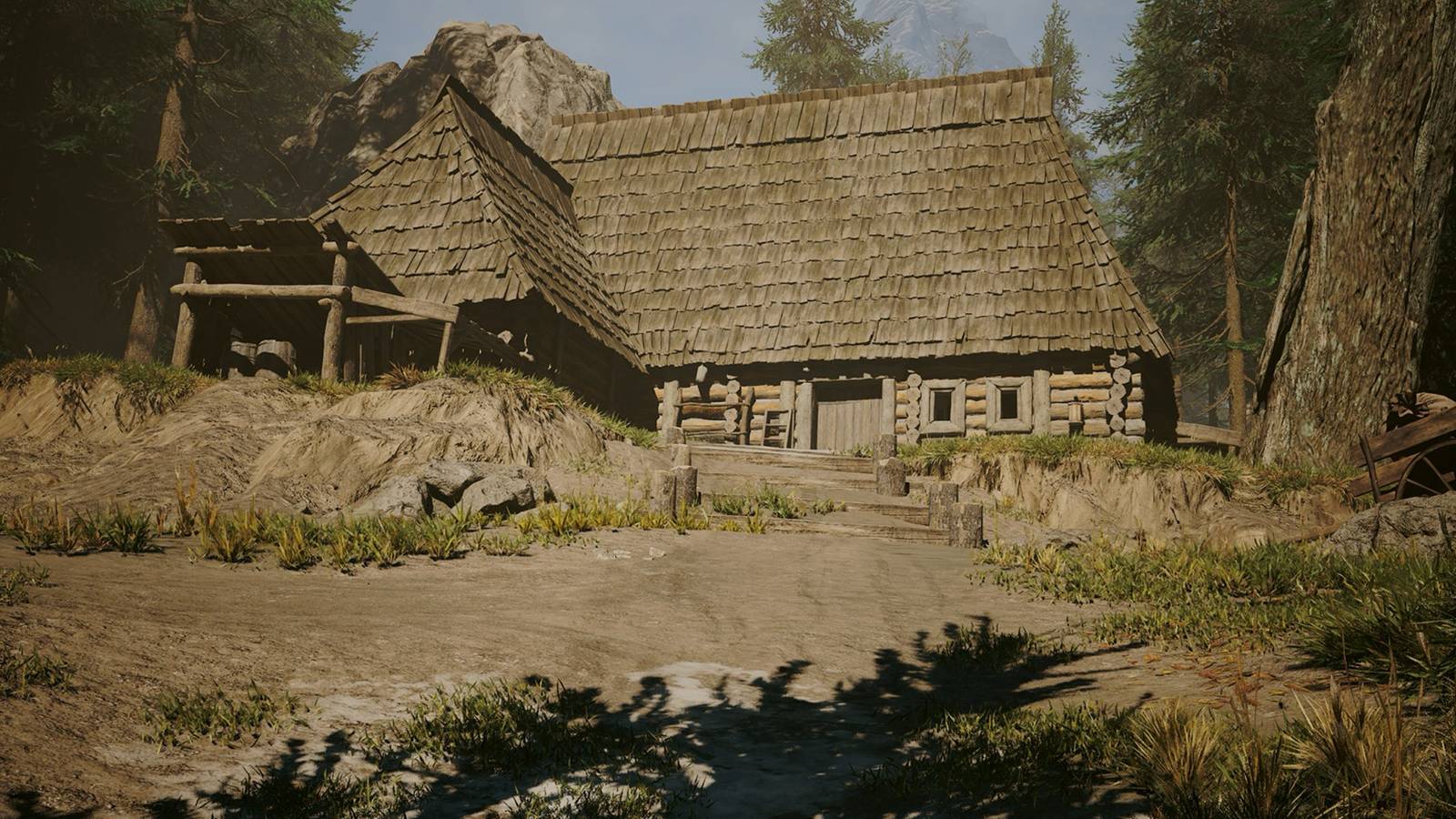 Coen's family home in The Blood of Dawnwalker.