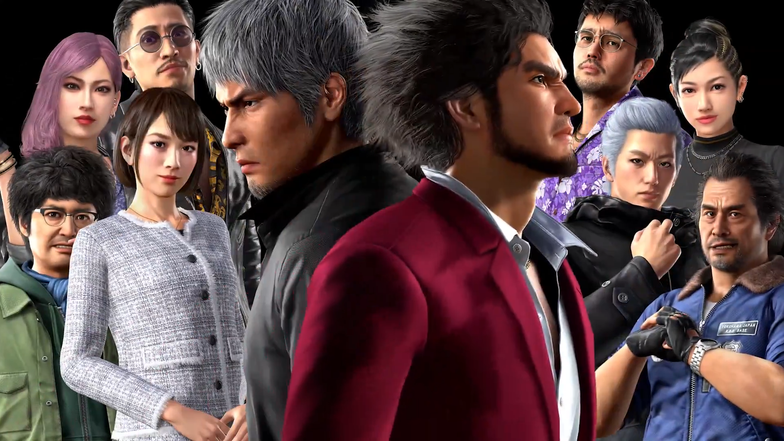 Двадцатилетие серии Yakuza: как начиналась история Кадзумы Кирю Коллаж с персонажами серии Yakuza