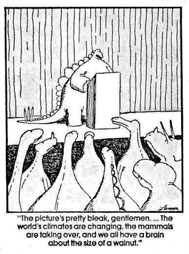 The Far Side Dinosaur