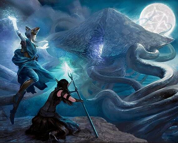 Imprisoned in the Moon - Art - Innistrad Remastered mtg