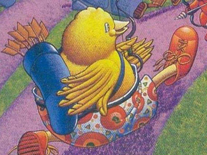 Kiwi Kraze (NES) cover art cropped shows a kiwi running in shorts and boots