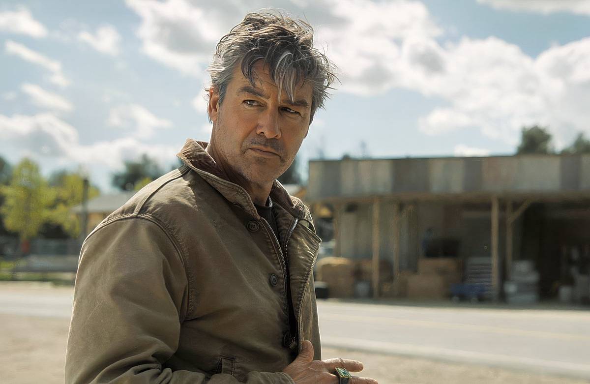 Atmospheric small-town mystery setting for prestige crime drama