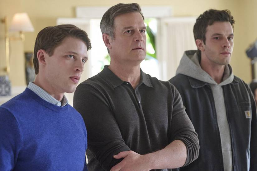 Three men in the show Line of Fire