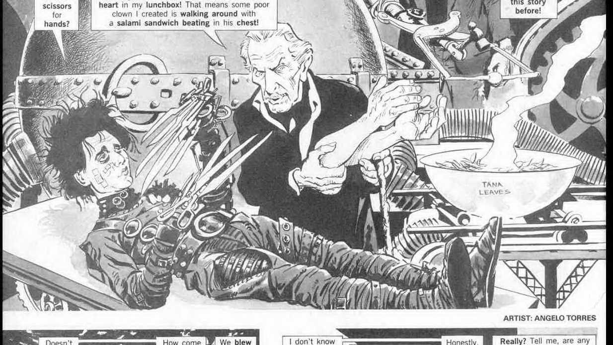 MAD magazine edward scissorhands 1