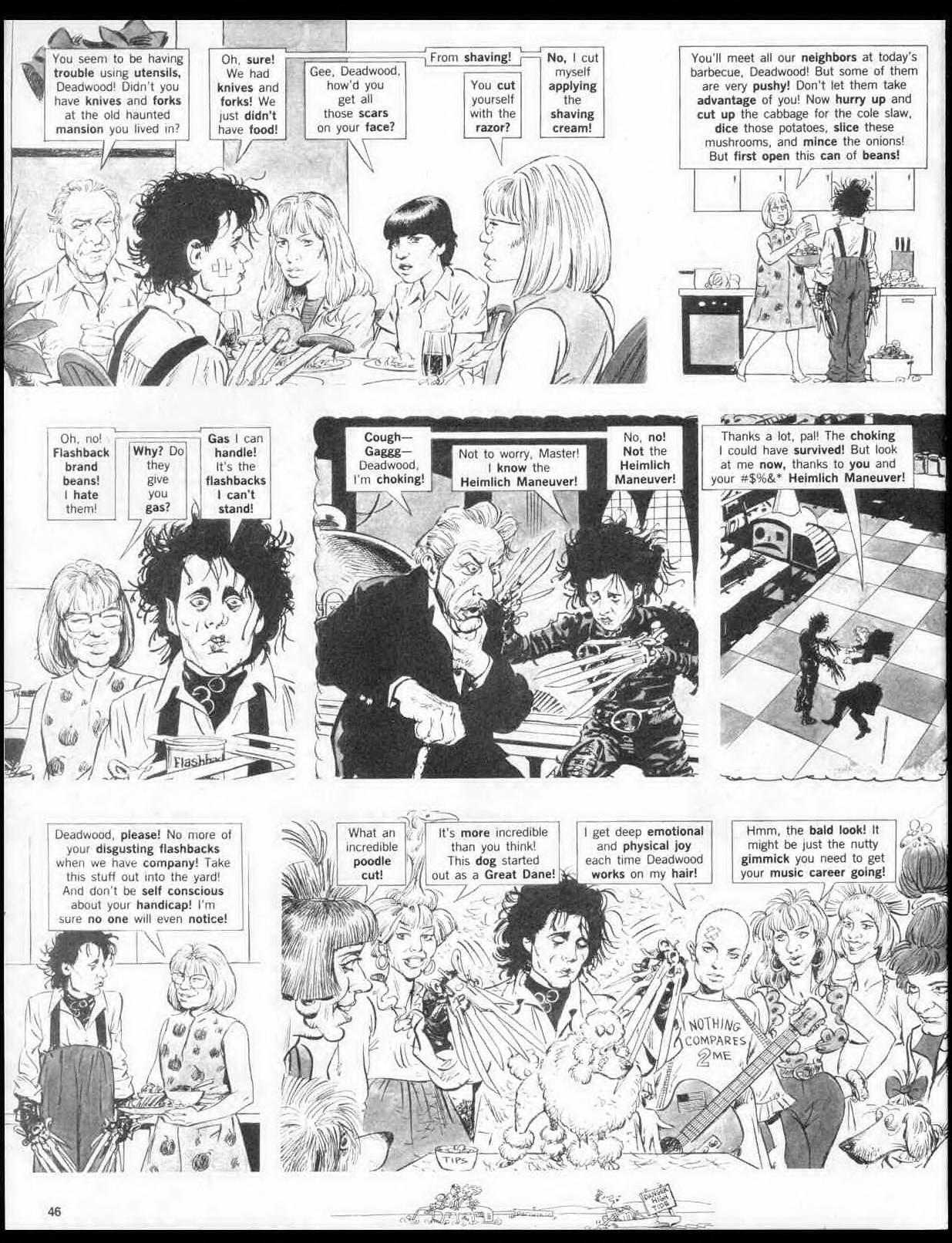 MAD magazine edward scissorhands 3