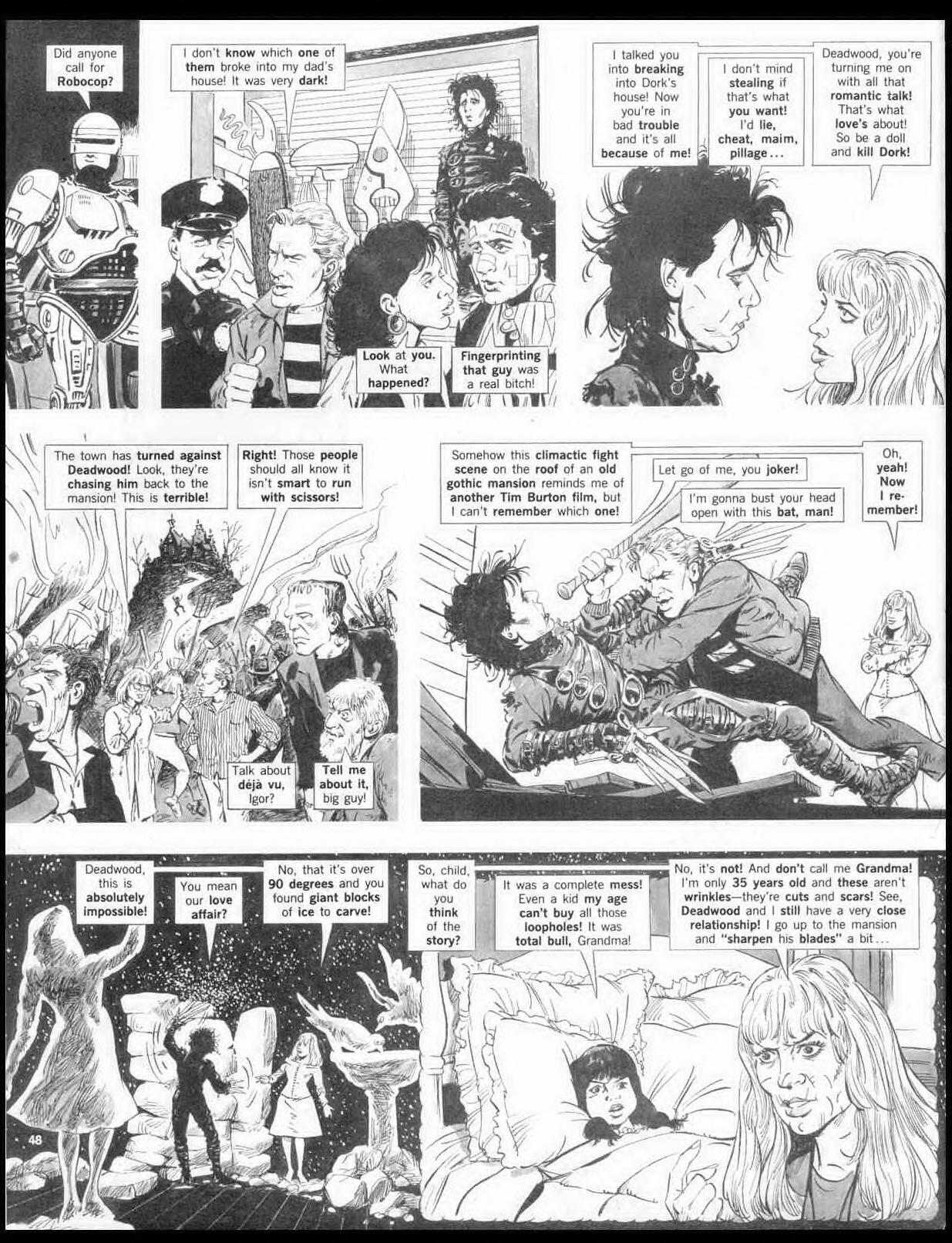 MAD magazine edward scissorhands 5
