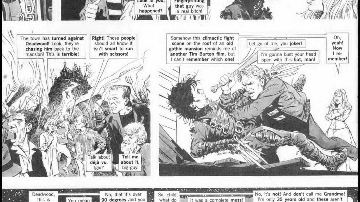 MAD magazine edward scissorhands 5