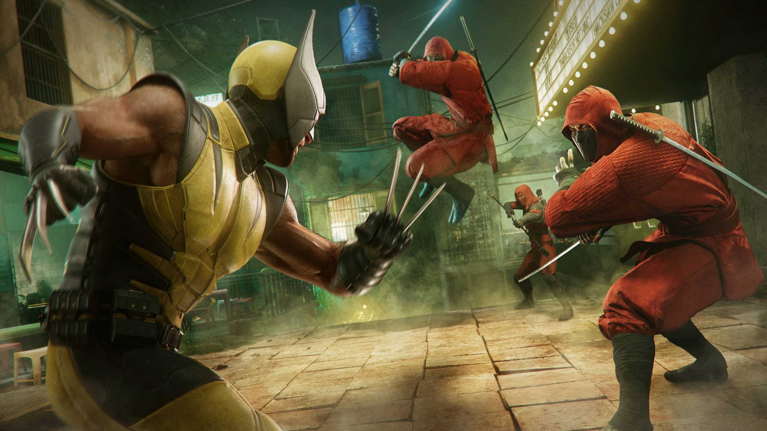 Logan fights members of The Hand in Marvel's Wolverine