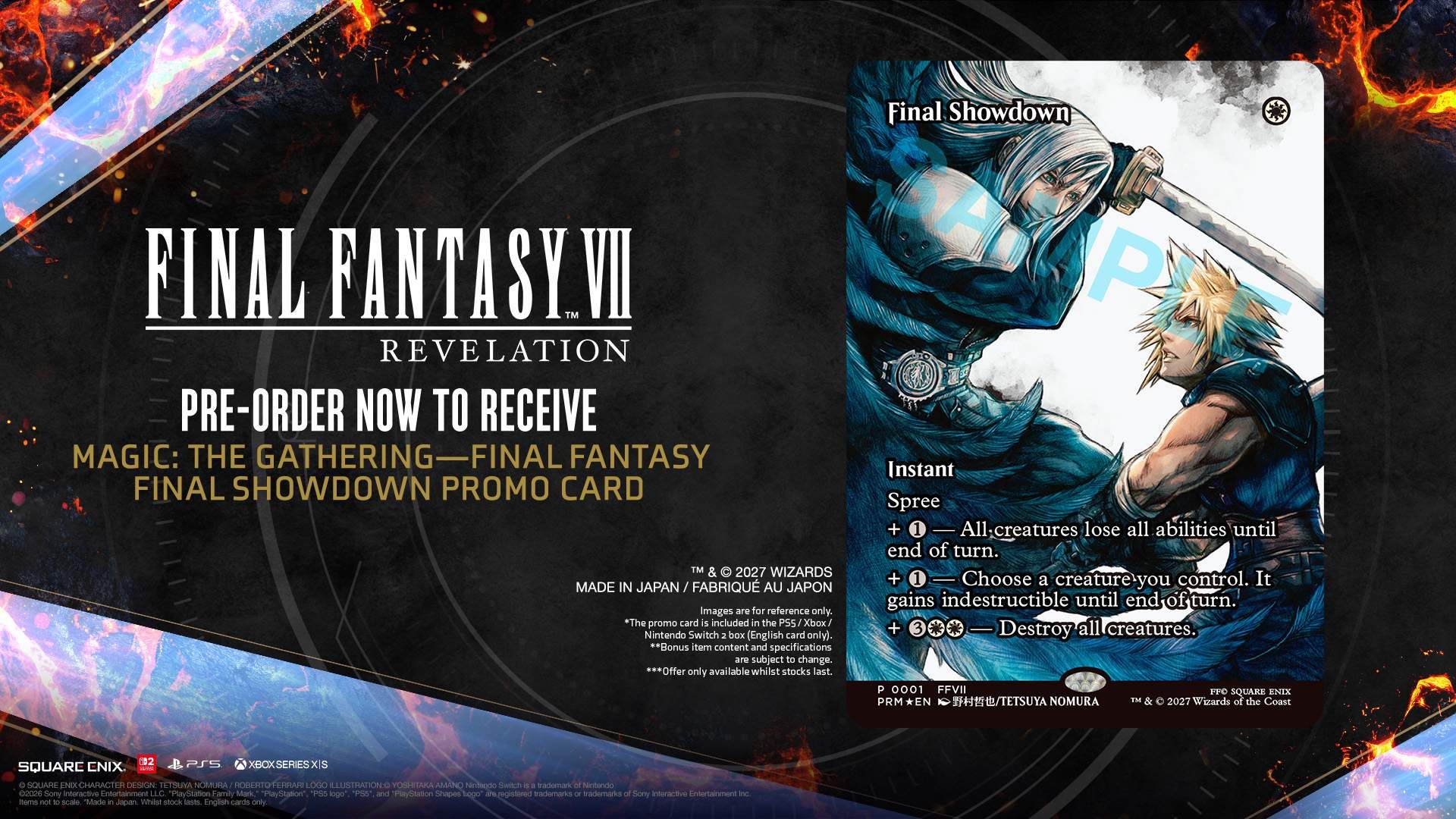 Magic: The Gathering Isn't Done With Final Fantasy Just Yet