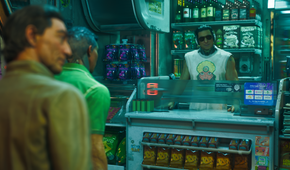 A bodega owner sells tickets in No Law
