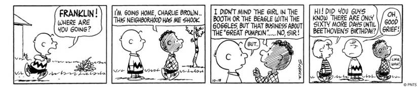 Franklin finally finds Charlie after a multi-day Peanuts arc