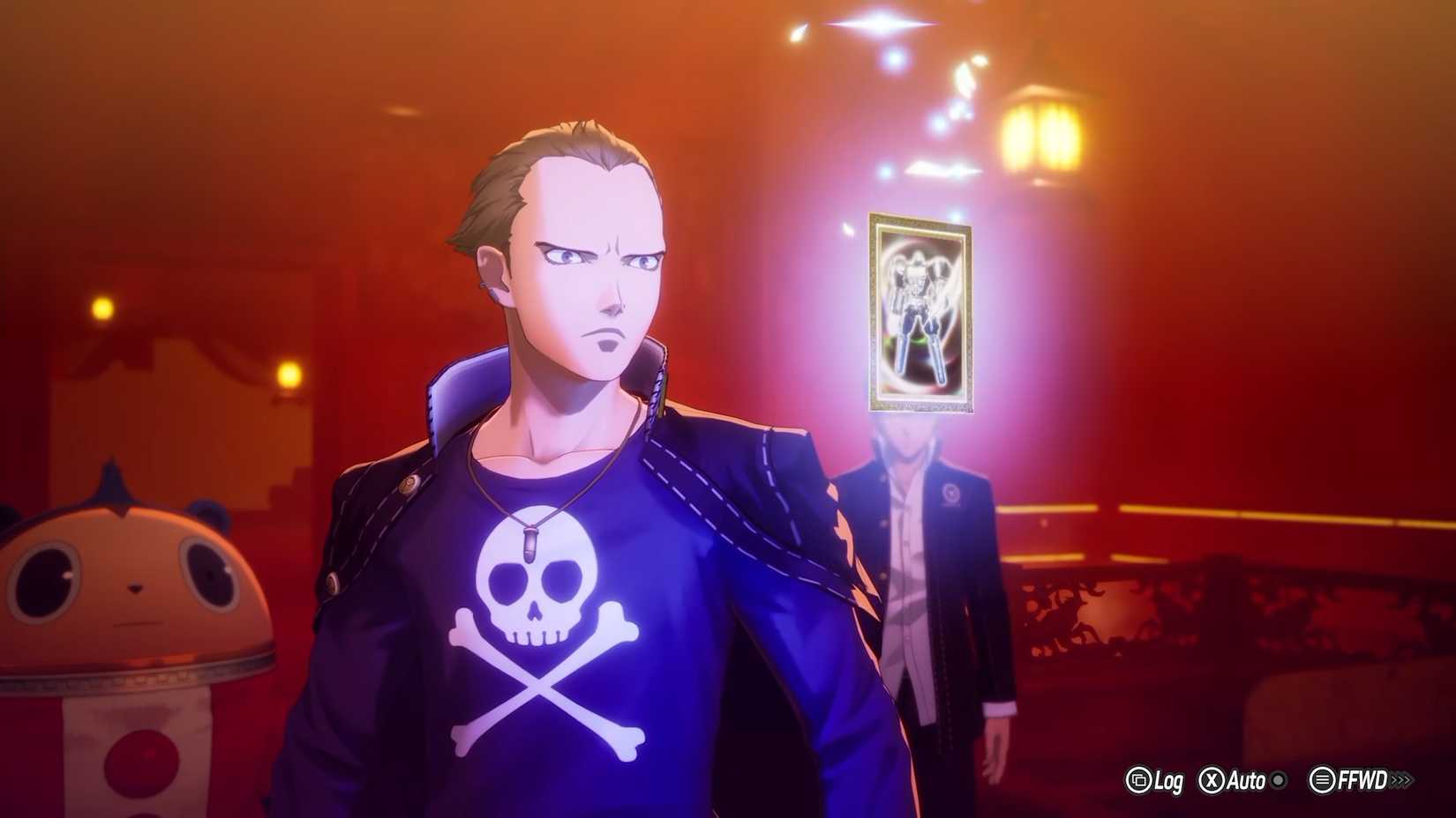 Kanji Tatsumi encounters his persona in Persona 4 Revival