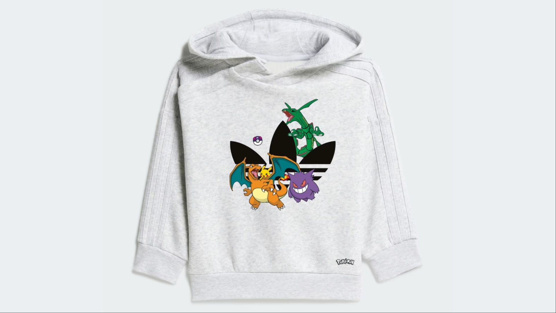 grey pokémon hoodie