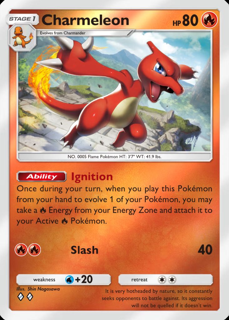 Pokemon TCG Pocket Charmeleon