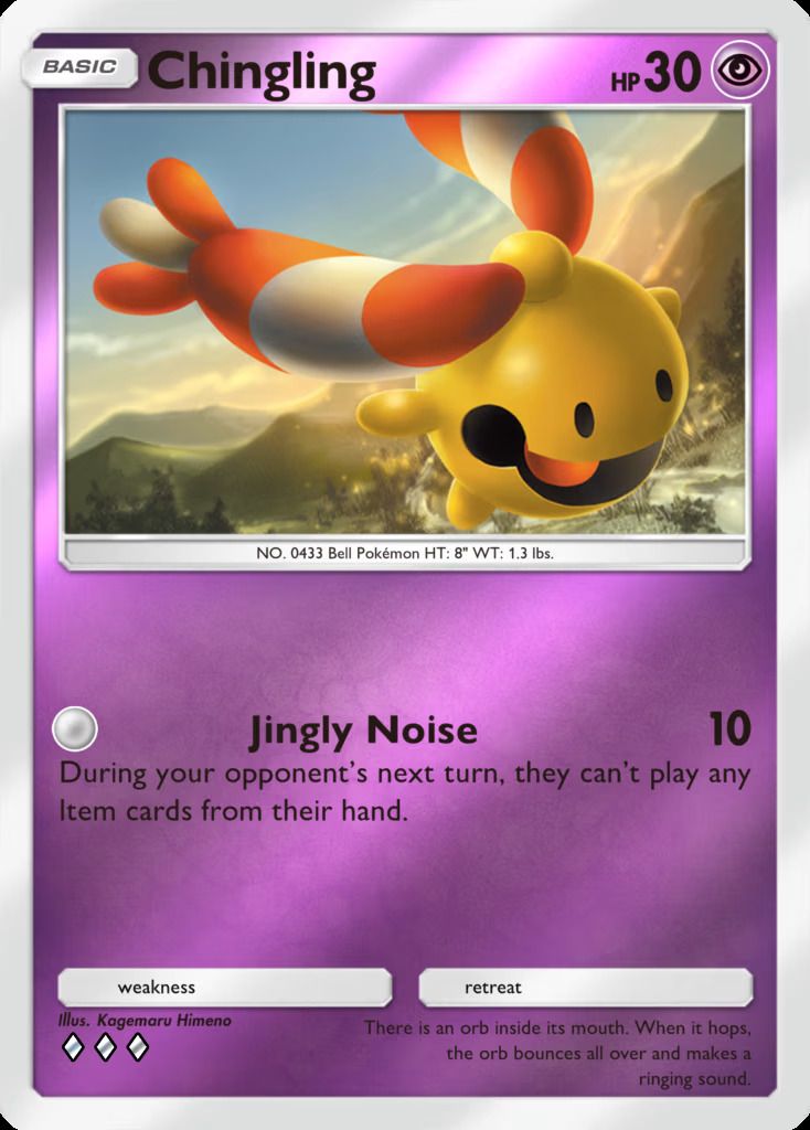 Pokemon TCG Pocket Chingling