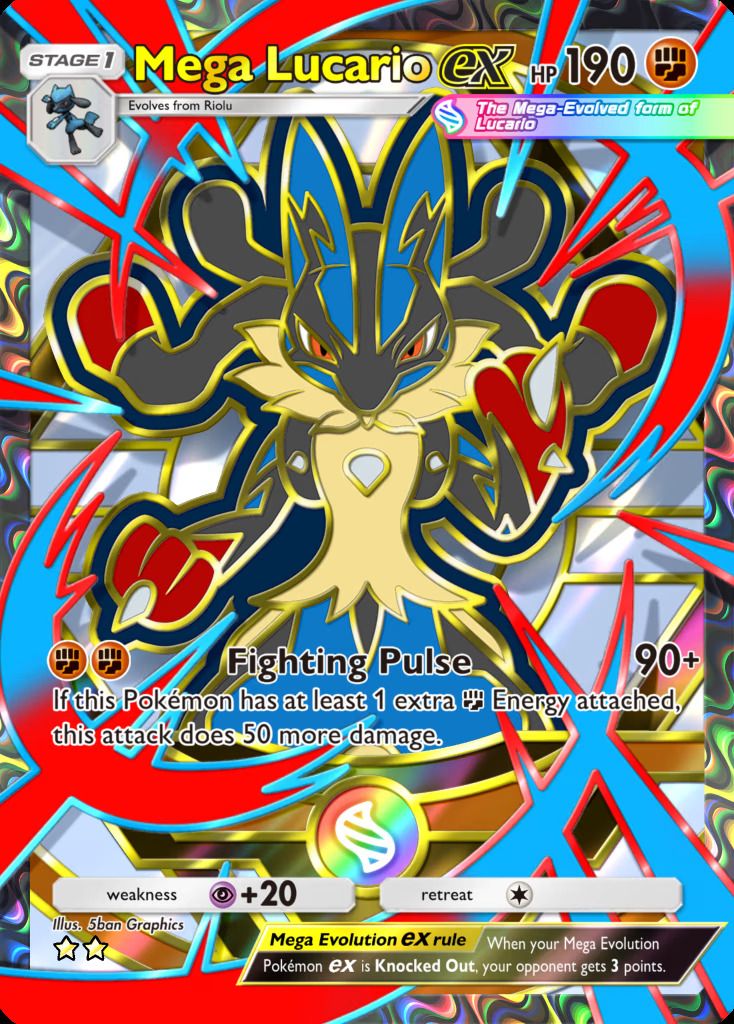 Pokemon TCG Pocket Mega Lucario