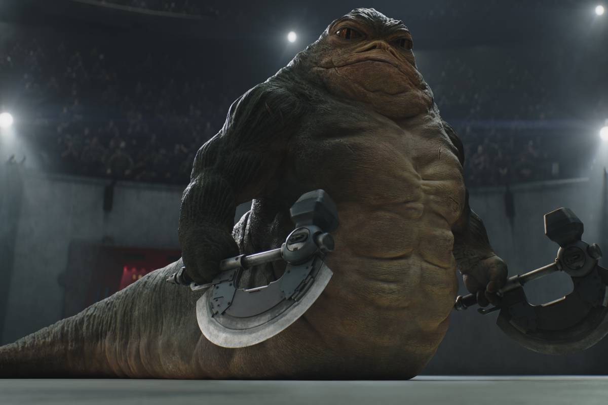 Production team using Apple Vision Pro to frame IMAX shots for Mandalorian and Grogu