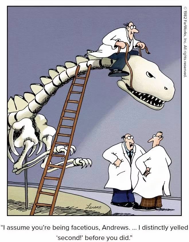 The Far Side Dinosaur