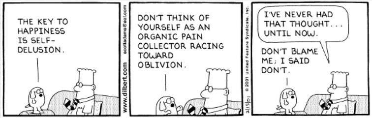 Dilbert happiness