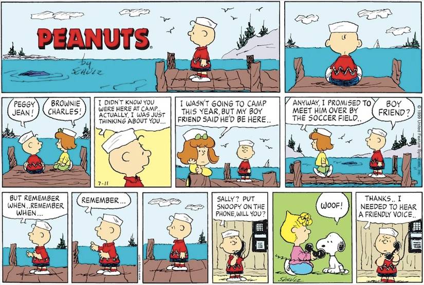 Peanuts Charlie Brown love