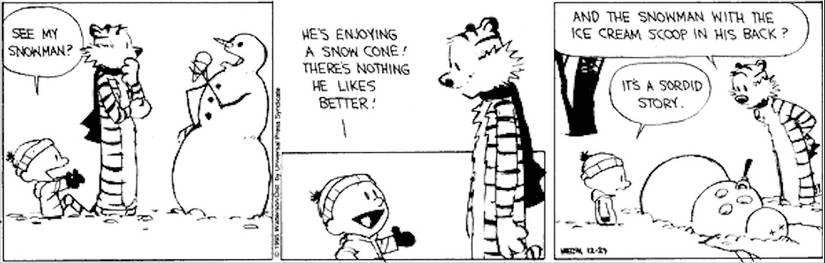 10 Darkest 'Calvin and Hobbes' Snowman Jokes That Reveal Bill Watterson's Twisted Genius