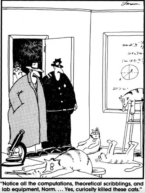 комиксы The Far Side — иллюстрация 3 к материалу комиксы The Far Side — иллюстрация 3 к материалу