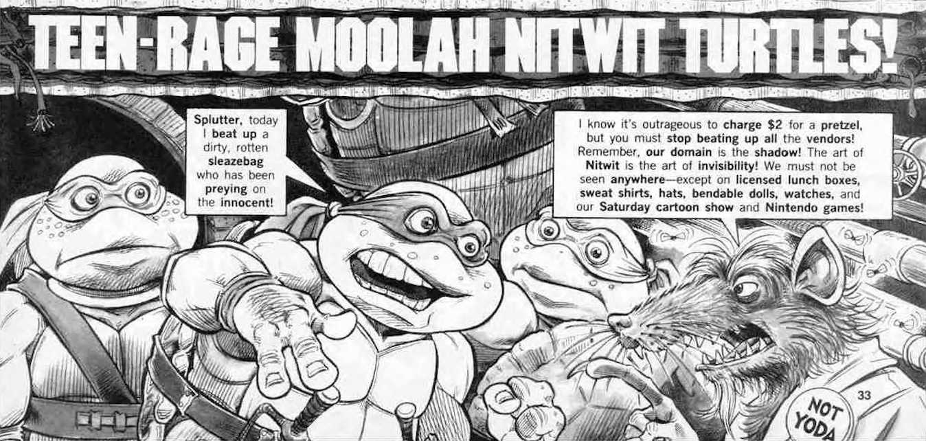 TMNT Mad Magazine Top